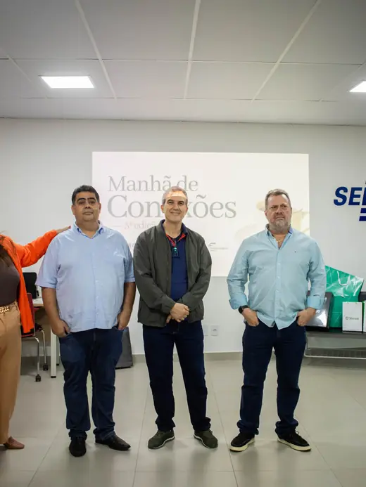 Empresários reunidos na terceira Manhã de Conexões